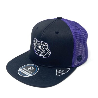 LSU Tigers Men's Top of the World Snapback Adjustable Hat