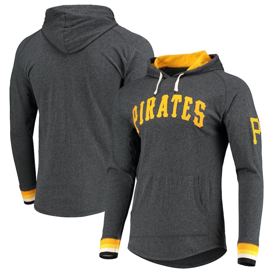 Pittsburgh Pirates Men's Mitchell & Ness Pullover Long Sleeve Hoodie
