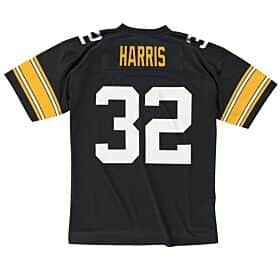 Pittsburgh Steelers Franco Harris 1976 Black Men's Mitchell & Ness Legacy Jersey
