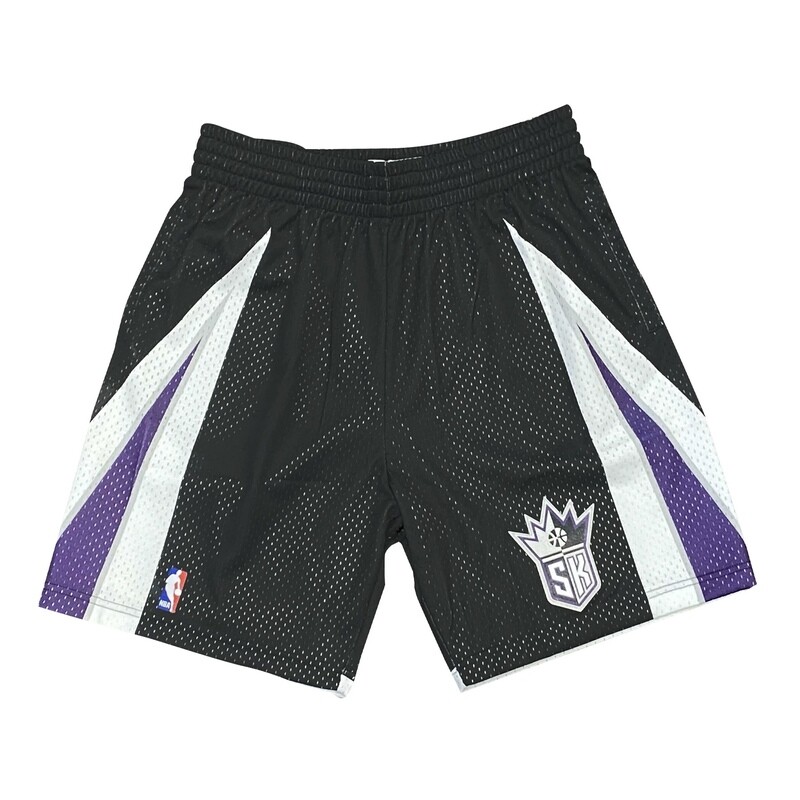 Sacramento Kings 2011 Men's Black Mitchell & Ness Swingman Shorts