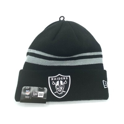 Las Vegas Raiders New Era Cuffed Men's Knit Hat Las Vegas Raiders New Era Cuffed Men's Knit Hat