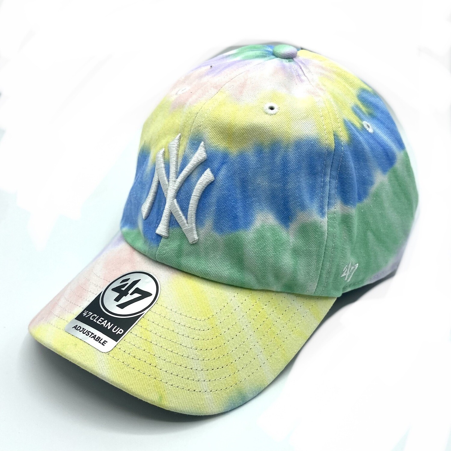 New York Yankees Tie Dye 47 Brand Clean Up Adjustable Hat