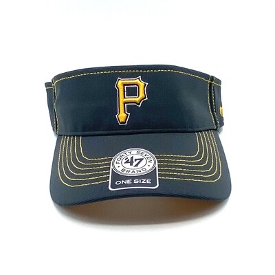 Pittsburgh Pirates Men's 47 Brand Clean Up Adjustable Visor