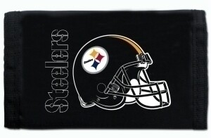 Pittsburgh Steelers Nylon Tri-Fold Wallet