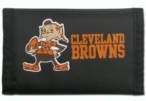 Cleveland Browns Legacy Nylon Tri-Fold Wallet