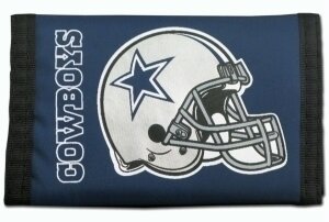 Dallas Cowboys Nylon Tri-Fold Wallet