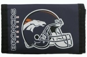 Denver Broncos Nylon Tri-Fold Wallet