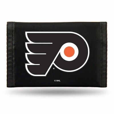 Philadelphia Flyers Nylon Tri-Fold Wallet