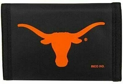 Texas Longhorns Nylon Tri-Fold Wallet