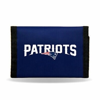 New England Patriots Nylon Tri-Fold Wallet