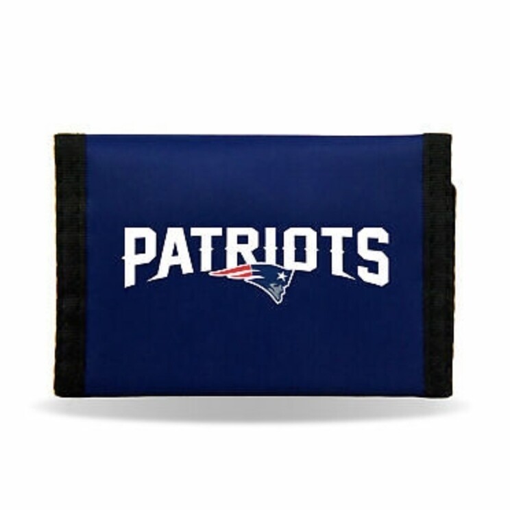 New England Patriots Nylon Tri-Fold Wallet