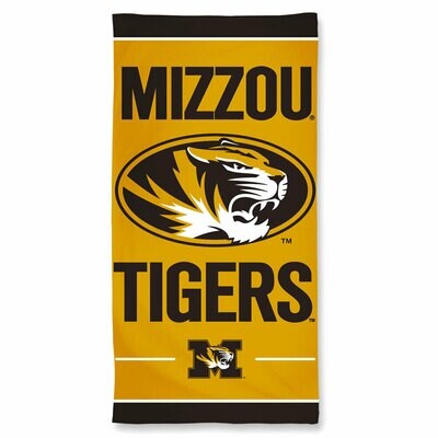 Missouri Tigers Beach Towel