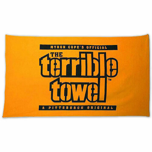 Pittsburgh Steelers Terrible Towel Beach Towel