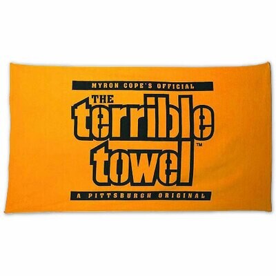 Pittsburgh Steelers Terrible Towel Beach Towel Pittsburgh Steelers Terrible Towel Beach Towel