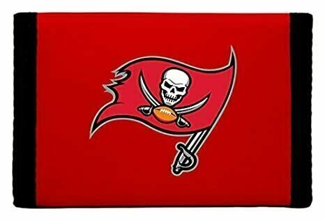 Tampa Bay Buccaneers Nylon Tri-Fold Wallet