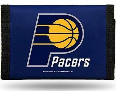 Indiana Pacers Nylon Tri-Fold Wallet