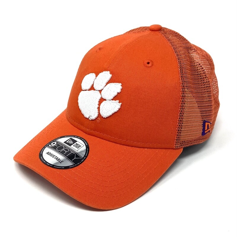 Clemson Tigers Men’s New Era 9Forty Adjustable Trucker Hat
