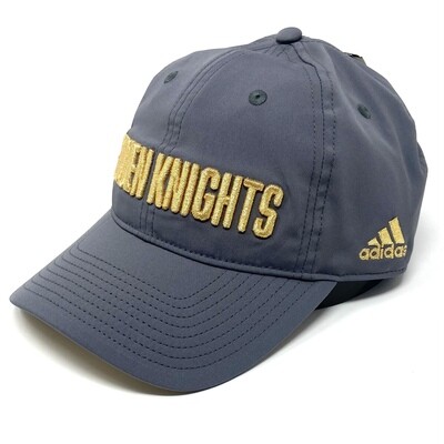 Vegas Golden Knights Men's Adidas Curved Brim Strapback Adjustable Hat