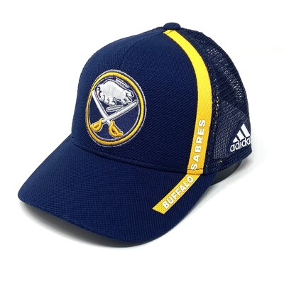 Buffalo Sabres Men’s Adidas Mesh Back Structured Snapback Hat