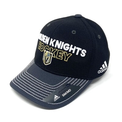 Vegas Golden Knights Men’s Adidas Locker Room Structured Fitted Hat