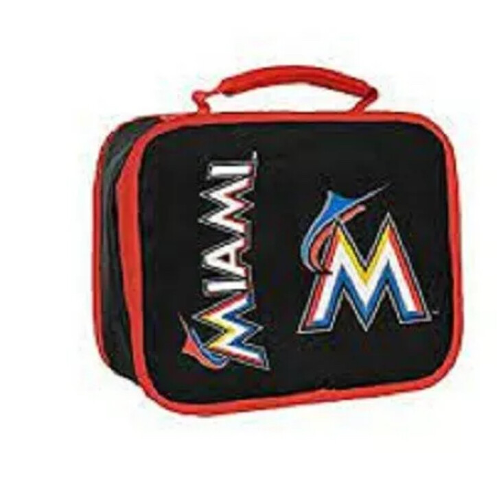 Miami Marlins Insulated Lunch Box