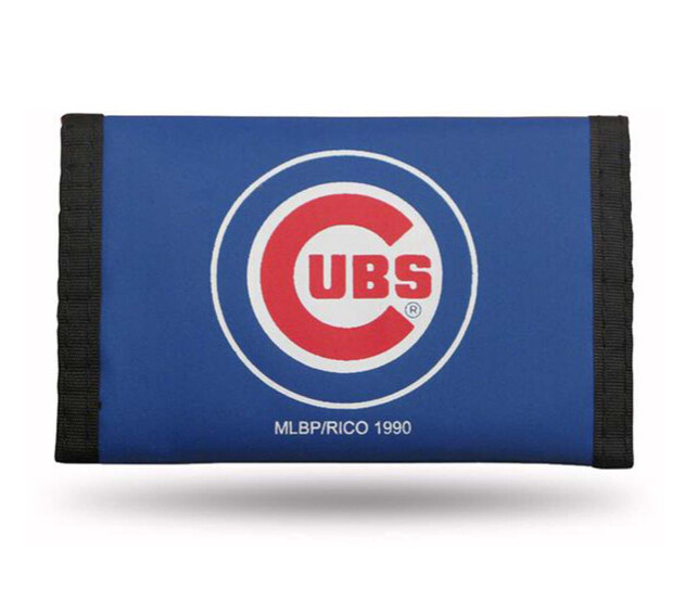 Chicago Cubs Nylon Tri-Fold Wallet
