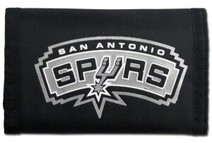 San Antonio Spurs Nylon Tri-Fold Wallet