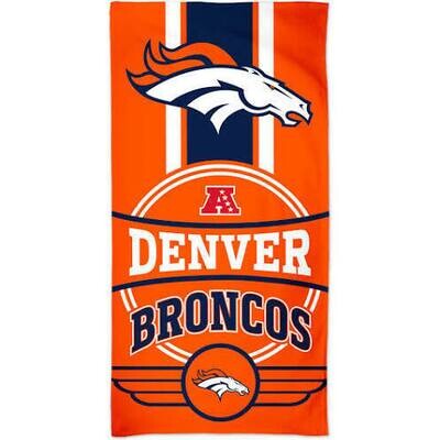 Denver Broncos Beach Towel
