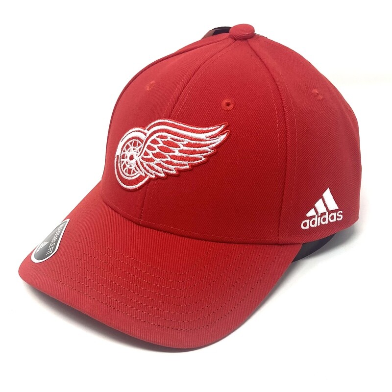Detroit Red Wings Men’s Adidas Structured Adjustable Hat