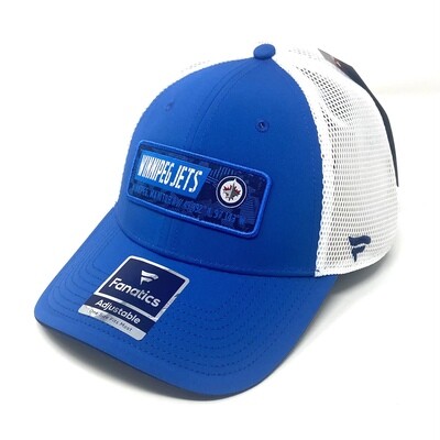 Winnipeg Jets Men's Fanatics Iconic Defender Snapback Adjustable Hat