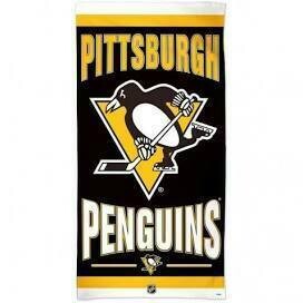Pittsburgh Penguins Logo Beach Towel