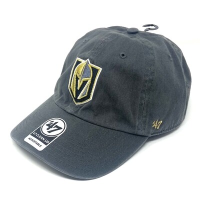 Vegas Golden Knights Gray Men’s 47 Brand Clean Up Adjustable Hat