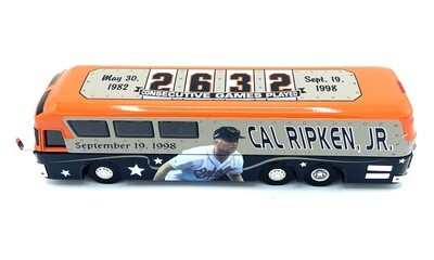Baltimore Orioles Cal Ripken Jr. 1:64 Scale Diecast Motorcoach