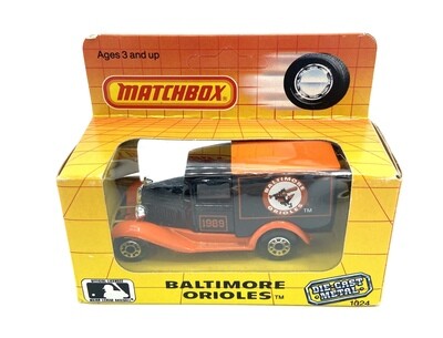 Baltimore Orioles 1989 Diecast Metal Matchbox Truck