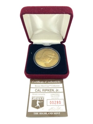 Baltimore Orioles Cal Ripken Jr. Bronze Mint-Coin