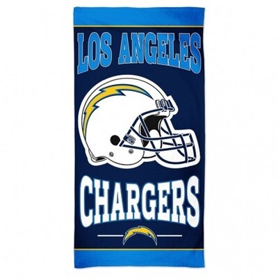 Los Angeles Chargers Beach Towel