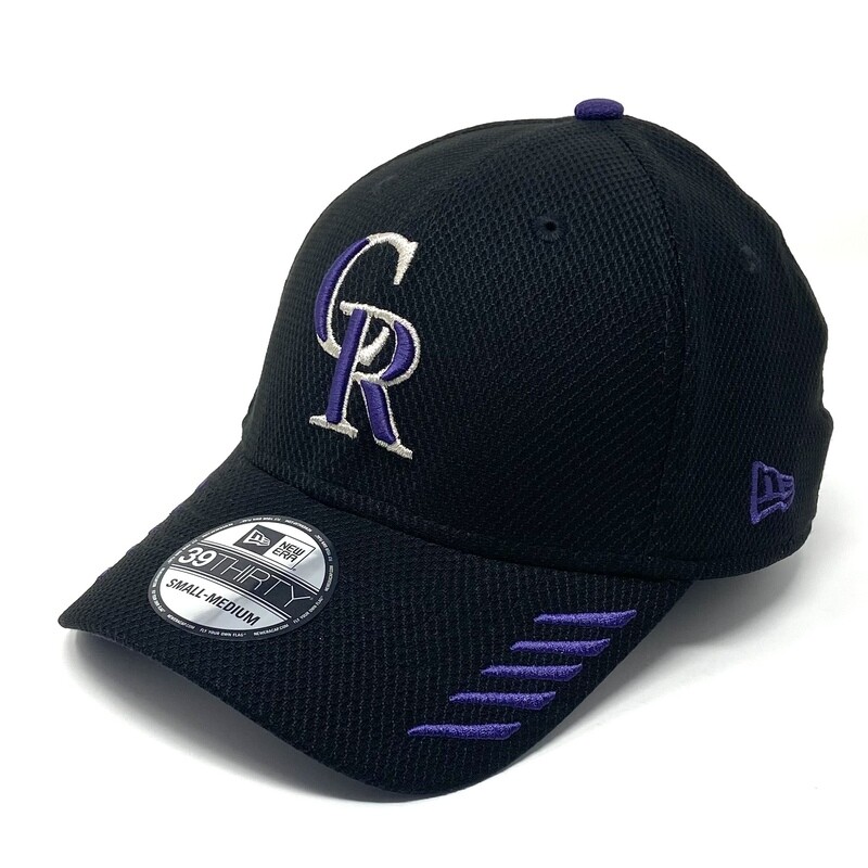 Colorado Rockies Men’s New Era 39Thirty Tech Grade Flex Fit Hat