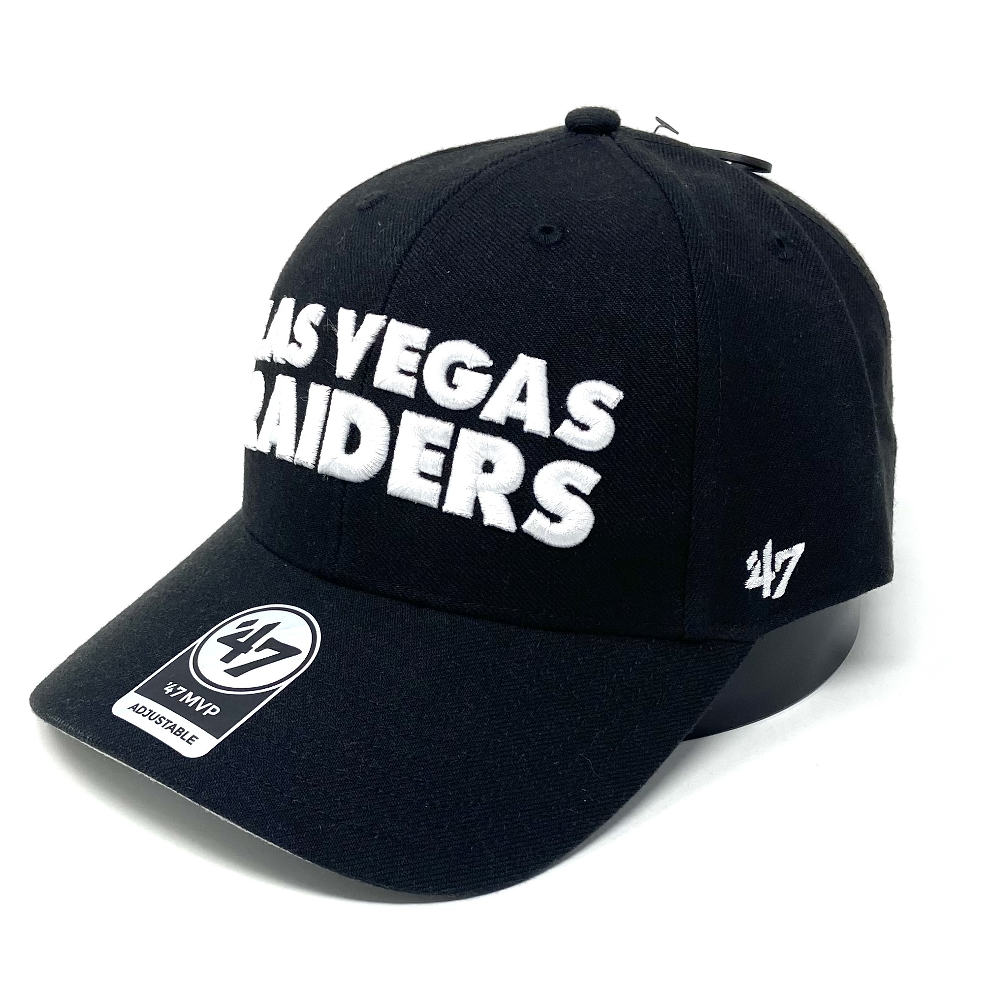 Men's '47 Khaki Las Vegas Raiders Atwood MVP Adjustable Hat