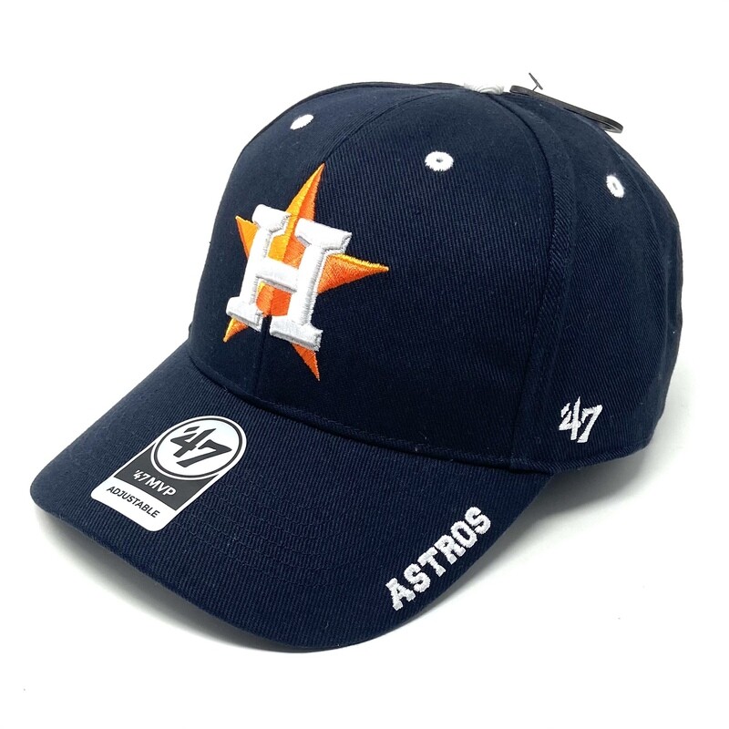 Houston Astros Men’s Navy Blue 47 Brand MVP Adjustable Hat