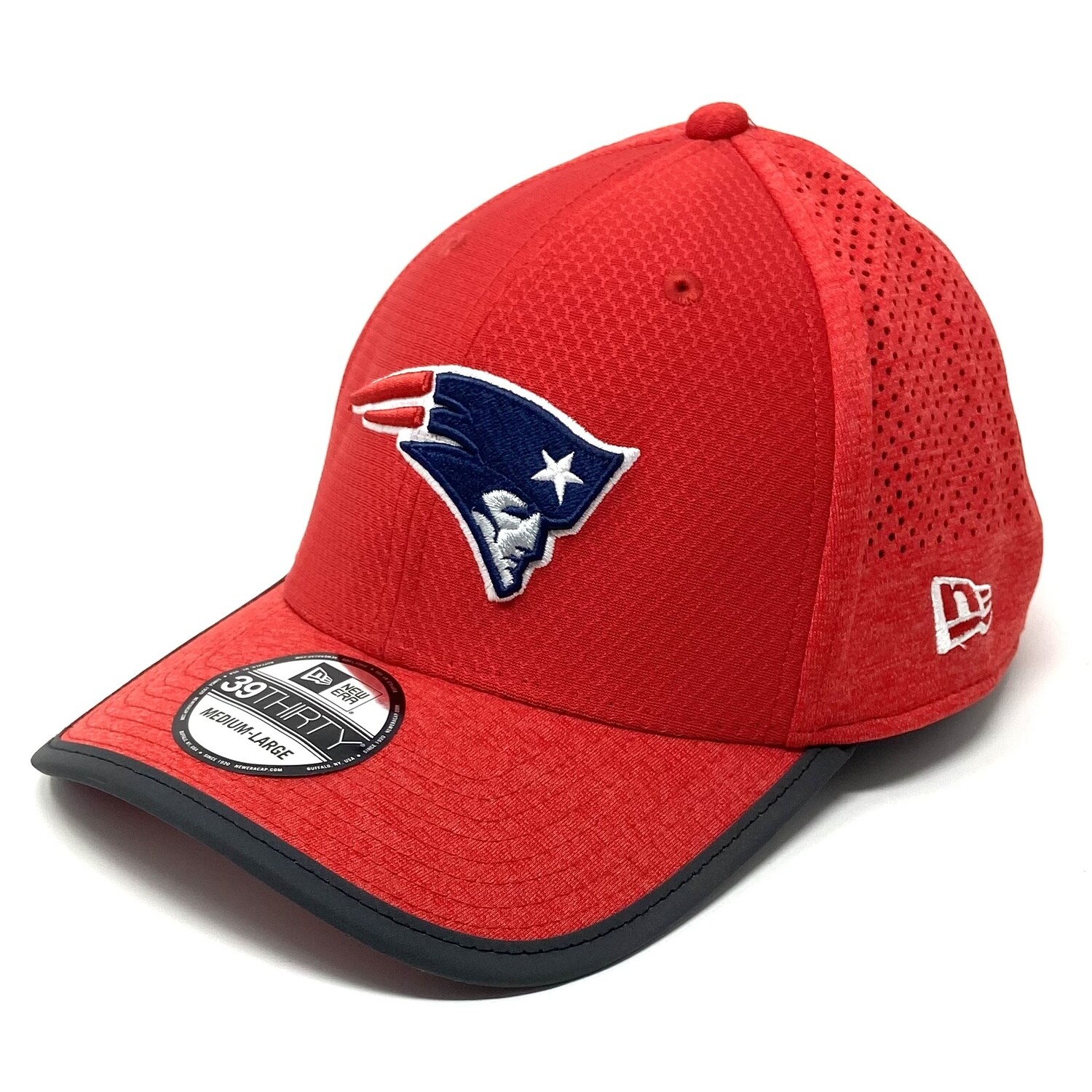 New England Patriots Men’s Red New Era 39Thirty Flex Fit Training Hat