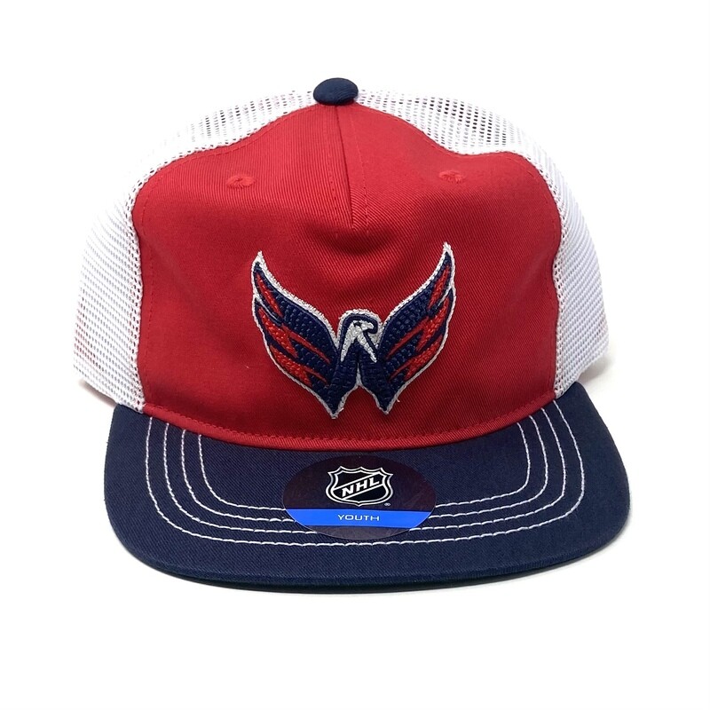 Washington Capitals NHL Youth Structured Adjustable Hat