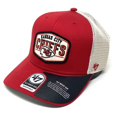 Kansas City Chiefs Men’s 47 Brand MVP DP Adjustable Hat