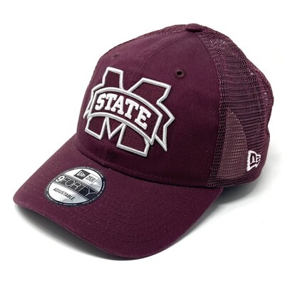 Mississippi State Bulldogs Men’s New Era 9Forty Adjustable Trucker Hat