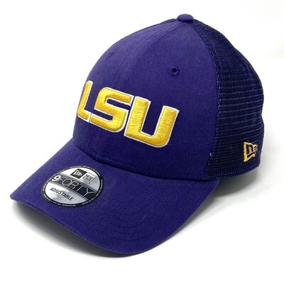 LSU Tigers Men’s New Era 9Forty Adjustable Trucker Hat