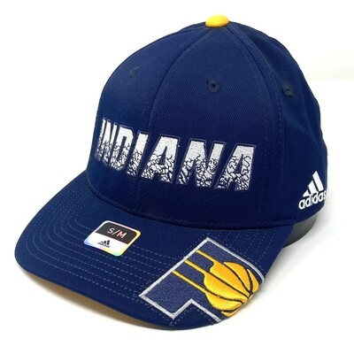 Indiana Pacers Men’s Adidas Structured Fitted Hat Indiana Pacers Men’s Adidas Structured Fitted Hat