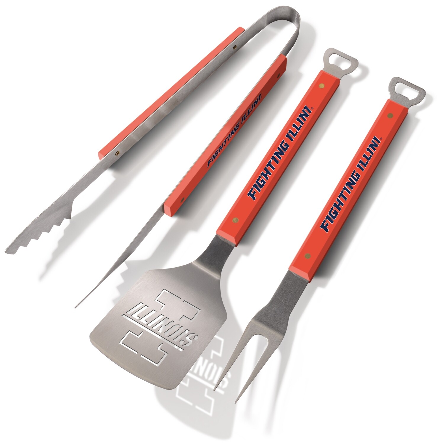 Illinois Fighting Illini Spirit Series 3-Piece BBQ Set