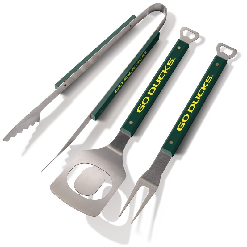 Oregon Ducks Spirit Series 3-Piece BBQ Set Oregon Ducks Spirit Series 3-Piece BBQ Set