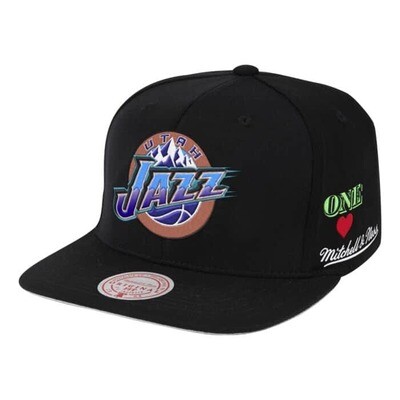 Utah Jazz Men’s Hyperlocal Mitchell & Ness Snapback Hat