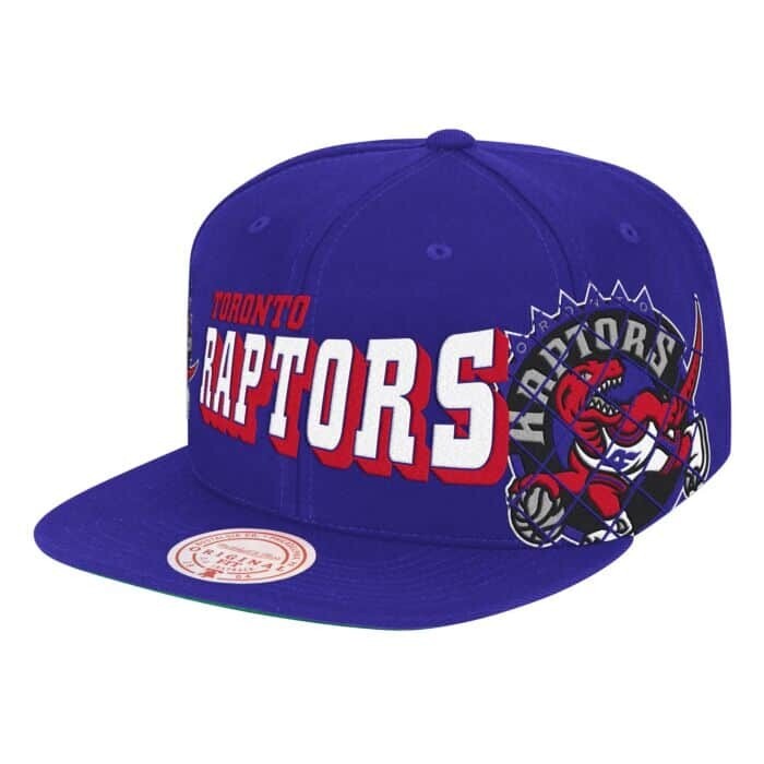Toronto Raptors Men’s The Grid Mitchell & Ness Snapback Hat