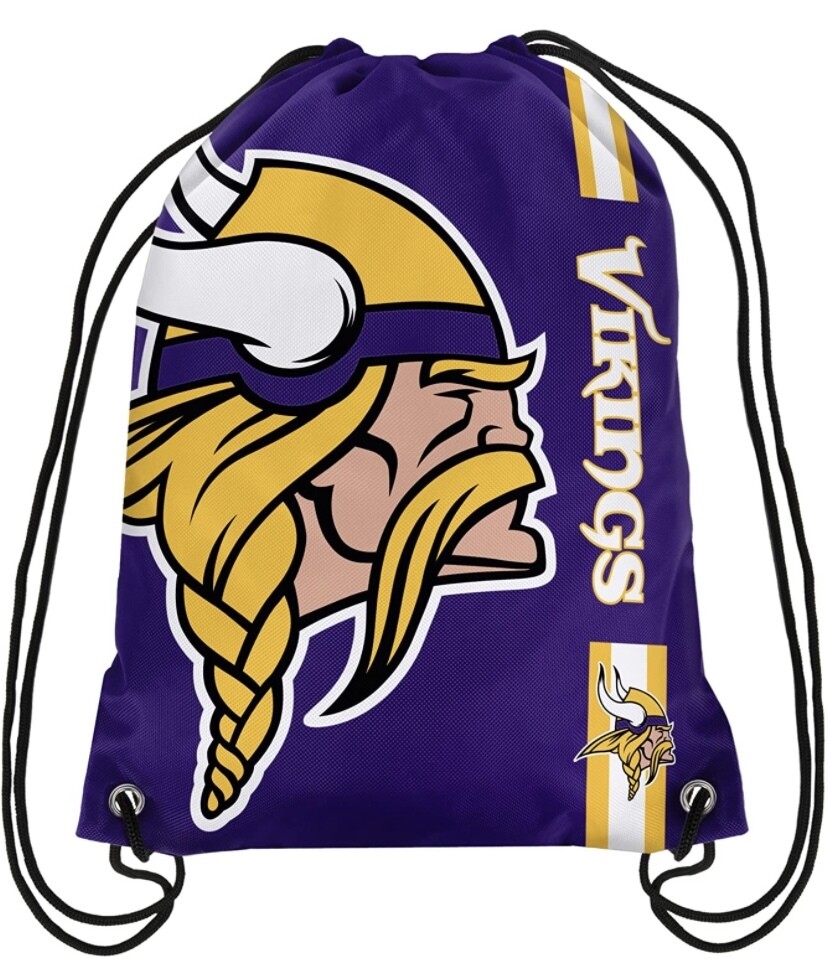 Minnesota Vikings Drawstring Backpack